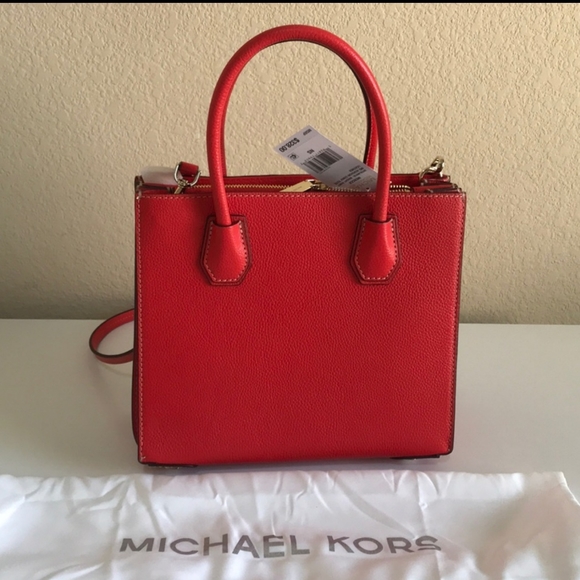 ⚡SALE⚡Michael Kors Mercer Med Accordion CONV TOTE - Picture 3 of 16